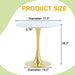 Round Dining Table & Thickened Top For Kitchen Home Essentials