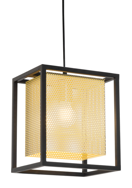 Yves - Ceiling Lamp - Gold / Black Zuo Modern