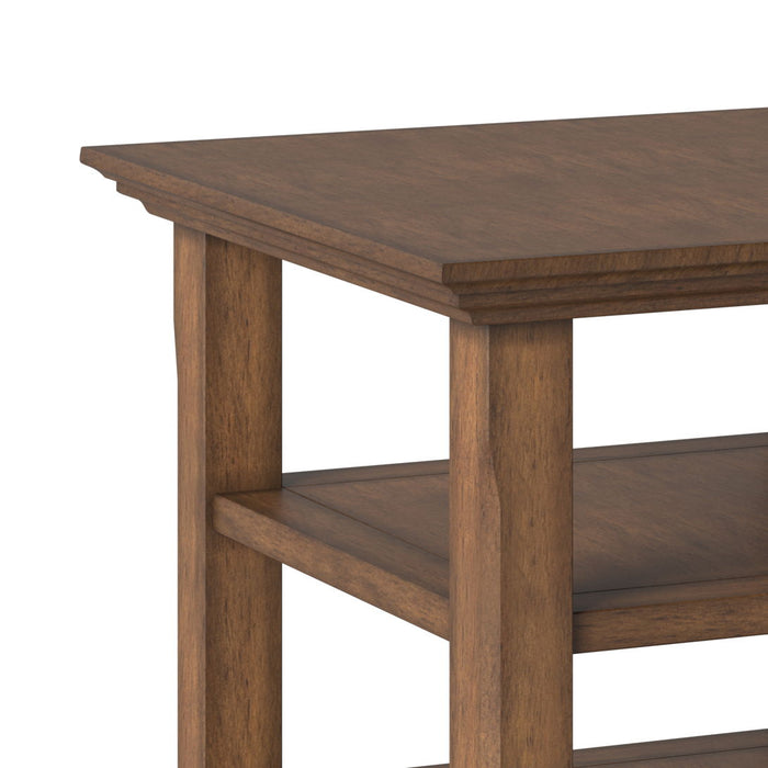 Acadian - End Table - Rustic Natural Aged Brown