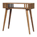 Slatted Console - Light Brown Artisan Furniture