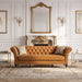 Chesterfield Sofa, 3 Seat Couch With Deep Button Tufted Back, Rolled Arms Home Essentials