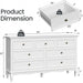 7 Drawer Dresser Home Essentials
