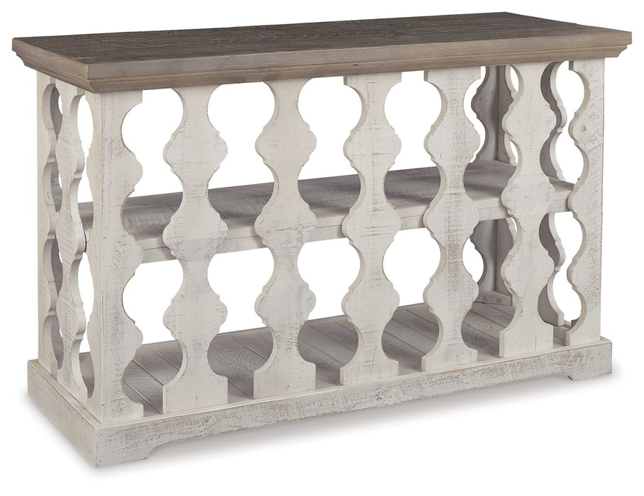 Havalance - Console Sofa Table - Gray / White Signature Design by Ashley®
