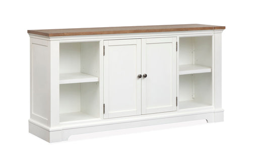Kingston - Credenza - Whisper White And Cerused Nutmeg Magnussen Furniture