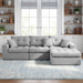 Corner Chaise L-Shaped Sectional Sofa Bed Home Essentials