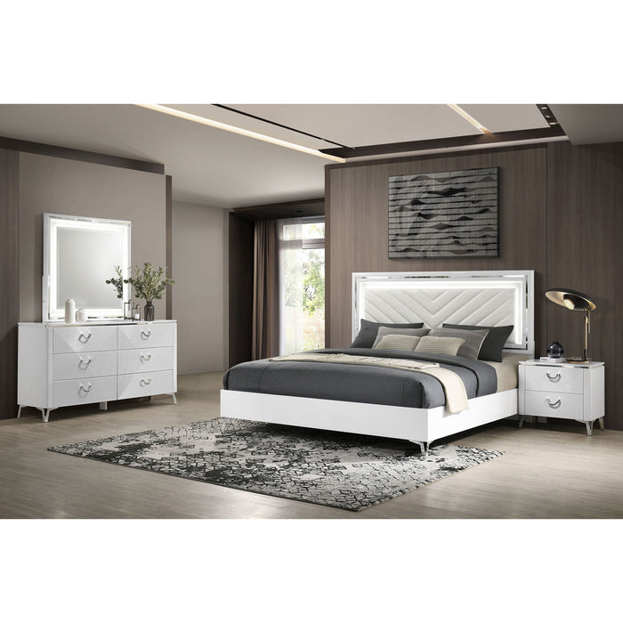 Buckley - Bedroom Set With LED Lighting Furniture Max