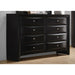 Palamino - 8 Drawer Dresser - Black Furniture Max