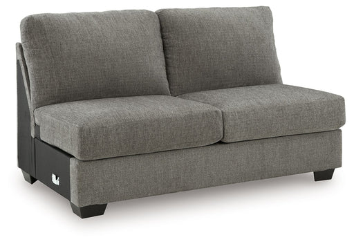 Clarington - Armless Loveseat - Greystone Signature Design by Ashley®