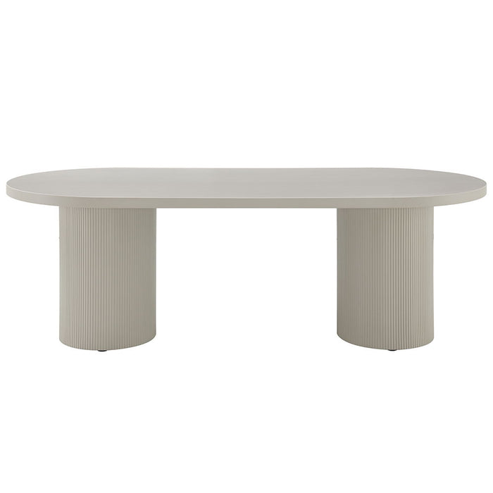 Laela - Dining Table - Bone White ACME