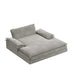 Modern Oversized Double Chaise Lounge Chair Home Essentials