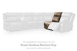 Max-Momentum - Power Armless Recliner With Adjustable Headrest - Biscotti Signature Design by Ashley®