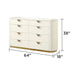 La Pierre - 6 Drawer Dresser - Beige Matrix Furniture Group