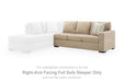 Bridgepoint - RAF Full Sofa Sleeper - Almond Signature Design by Ashley®