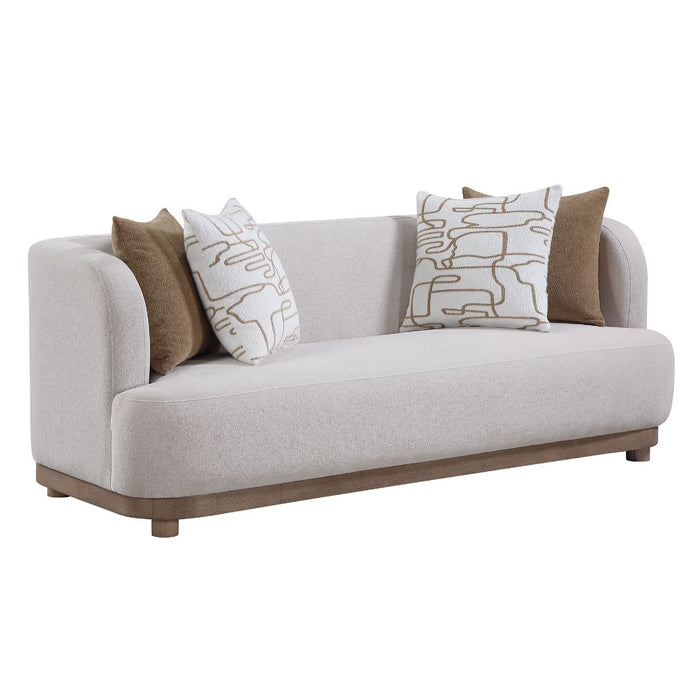 Duncan - Sofa With 4 Pillows - Beige ACME