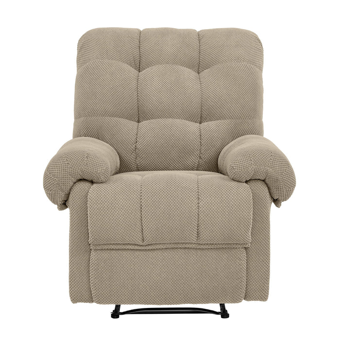 Manual Recliner, Padded Footrest Home Essentials