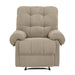 Manual Recliner, Padded Footrest Home Essentials