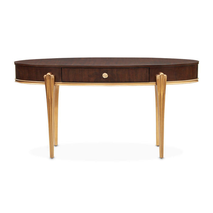 Camellia Field - Wood Vanity Desk
