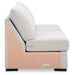 Koralynn - Armless Loveseat - Stone Benchcraft®