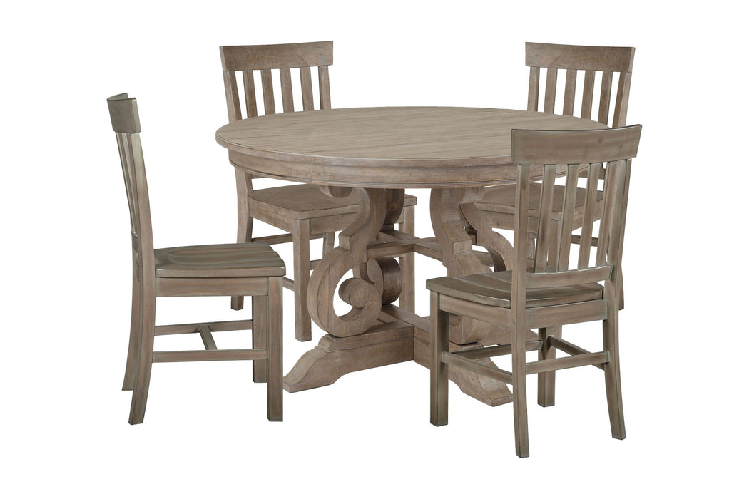 Tinley Park - 48" Round Dining Table Set Magnussen Furniture
