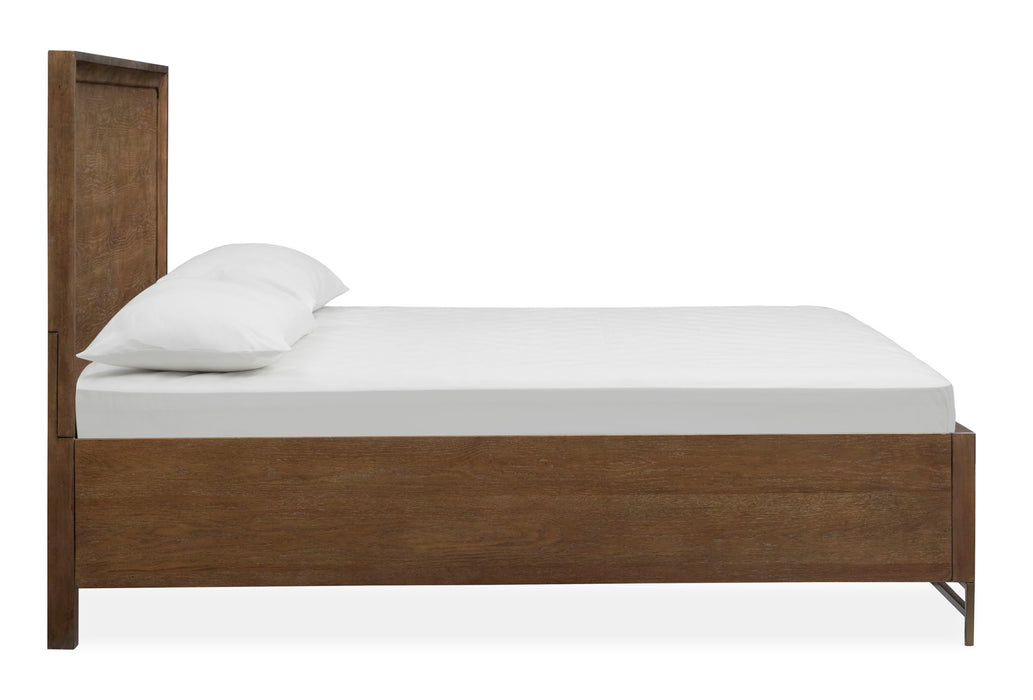 Lindon - Complete Panel Bed - Belgian Wheat Magnussen Furniture