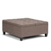 Harrison - Upholstered Coffee Table Storage Ottoman Simpli-Home