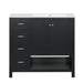 Bathroom Vanity With Sink Top, Bathroom Vanity Cabinet With 2 Doors And 2 Drawers, Open Shelf Hearth and Haven