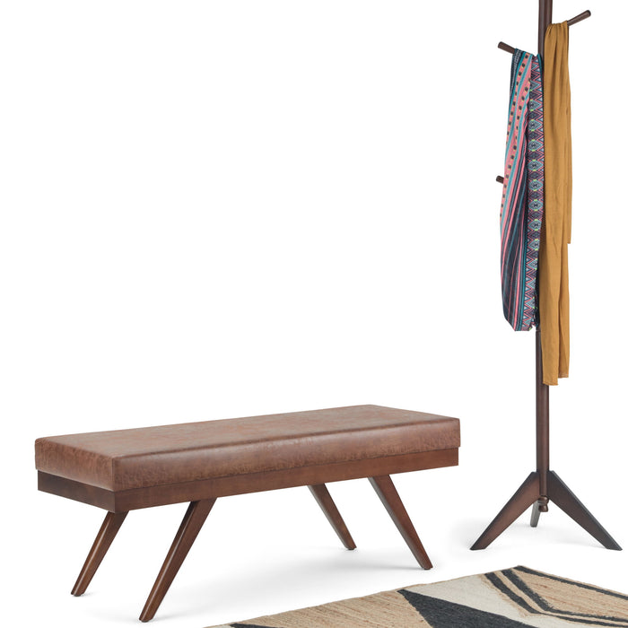 Chanelle - Mid-Century Ottoman Bench Simpli-Home