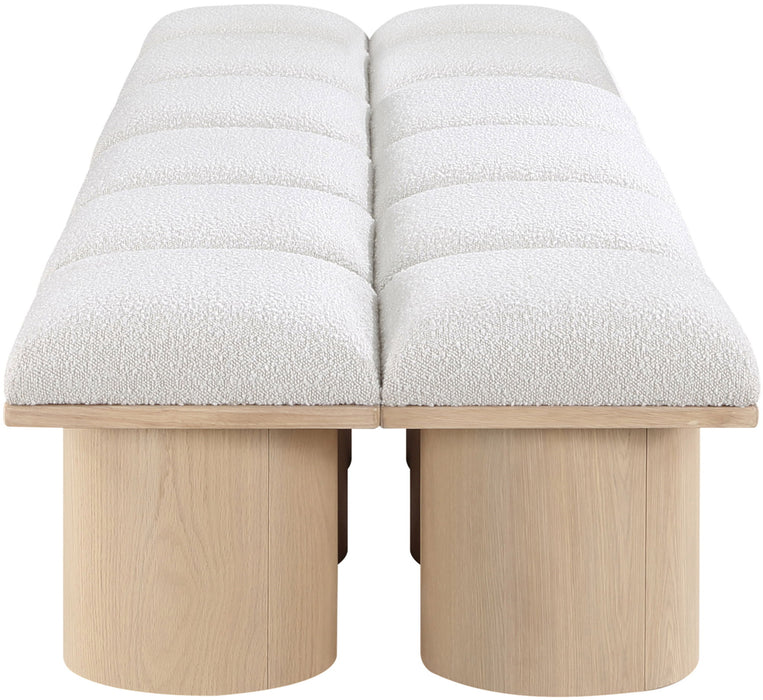 Pavilion - 14 Piece Modular Bench With Natural Base Meridian Furniture