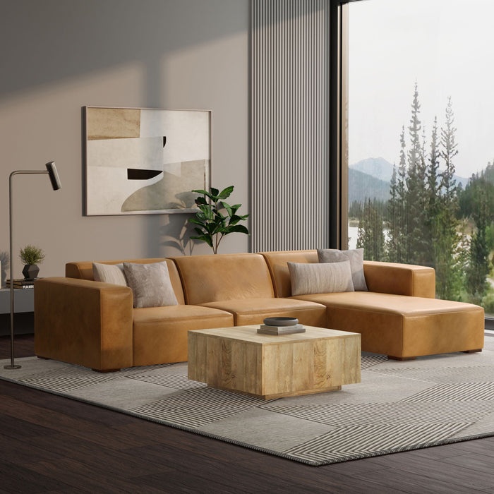 Rex - Handcrafted Sectional Sofa Simpli-Home