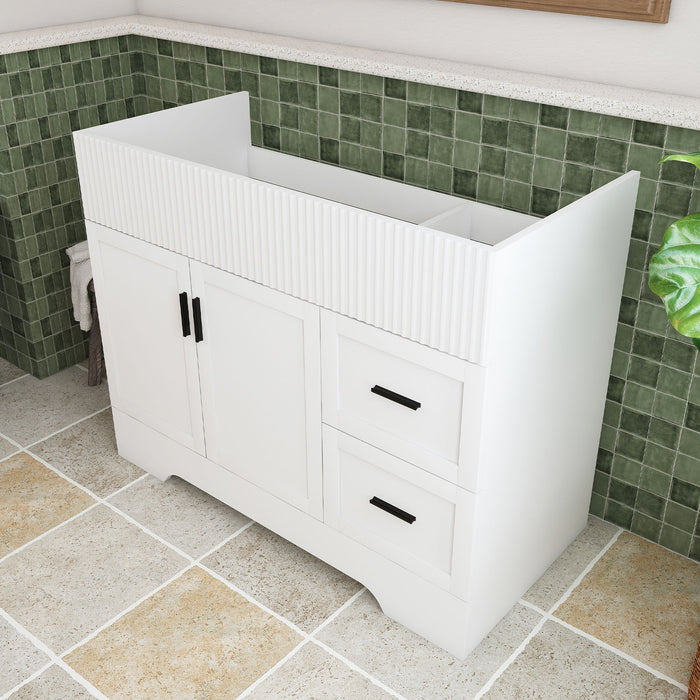 Modern Bathroom Vanity With 2 Drawers Home Essentials