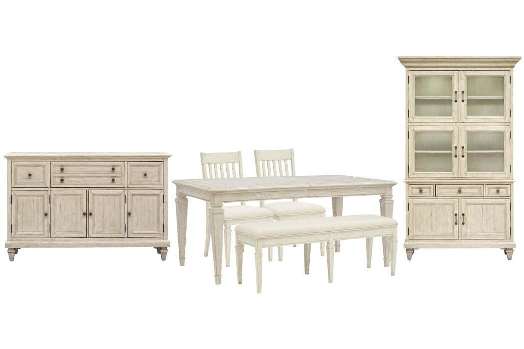 Newport - 6 Piece Extendable Rectangular Dining Table Set Magnussen Furniture