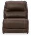 Dunleith - Armless Chair - Chocolate Signature Design by Ashley®