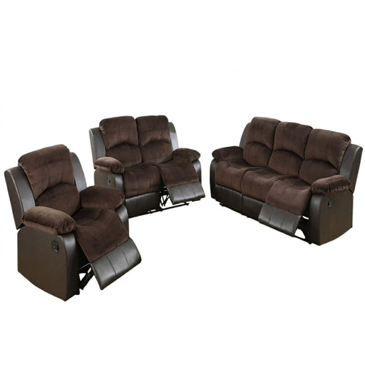 Modern Living Room Set, Reclining Mechanism Home Essentials