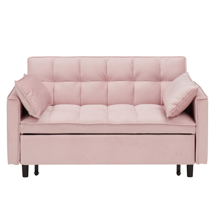 Sofa Bed With Pockets, 3 In 1 Convertible For Living Room Home Essentials