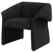 Mcdonald - Upholstered Sloped Arm Accent Chair - Black Furniture Max