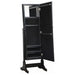 Radavera - Jewelry Cheval Mirror With Tilt Function - Black Furniture Max