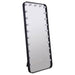 Villancourt - LED Standing Mirror With Speakers - Black Furniture Max