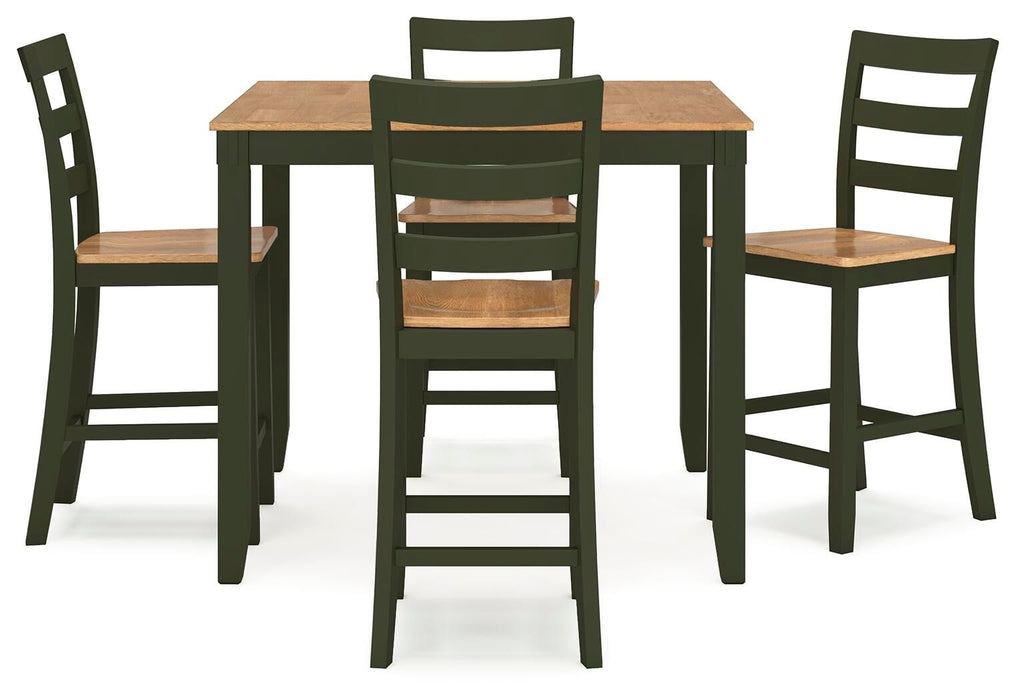 Gesthaven - Dining Room Counter Table Set Signature Design by Ashley®