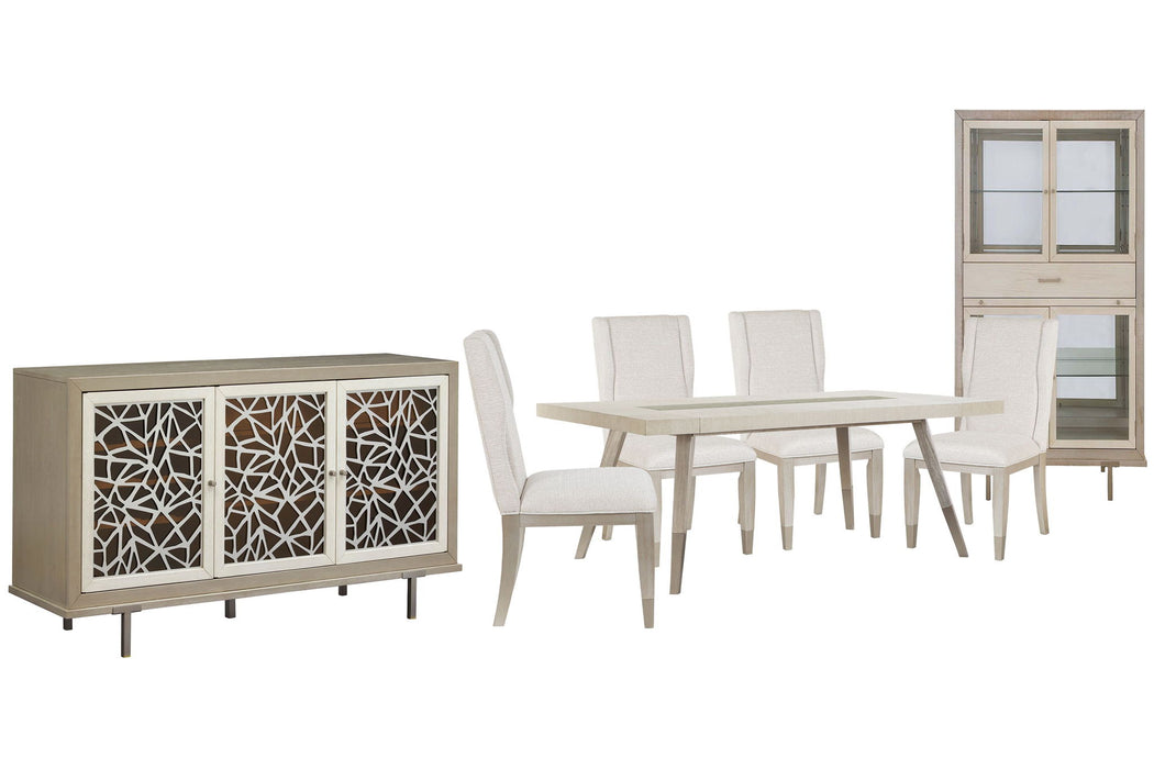 Lenox - Extendable Rectangular Dining Table Set Magnussen Furniture