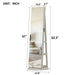 Swivel Jewelry Cabinet With Full Length Mirror Daily Nest