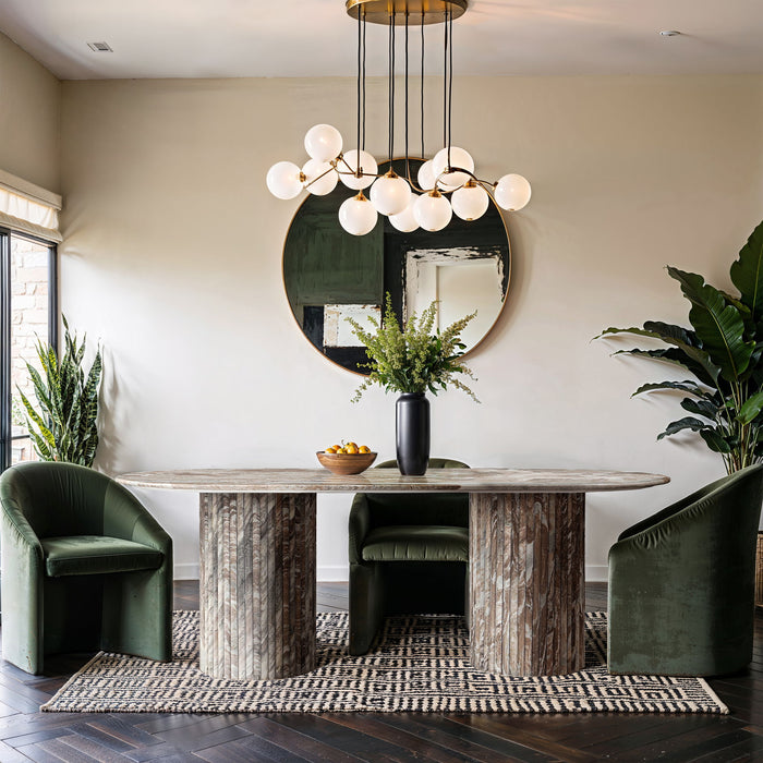 Messina - Dining Table Meridian Furniture