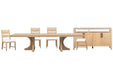 Somerset - Extendable Trestle Dining Table Set Magnussen Furniture