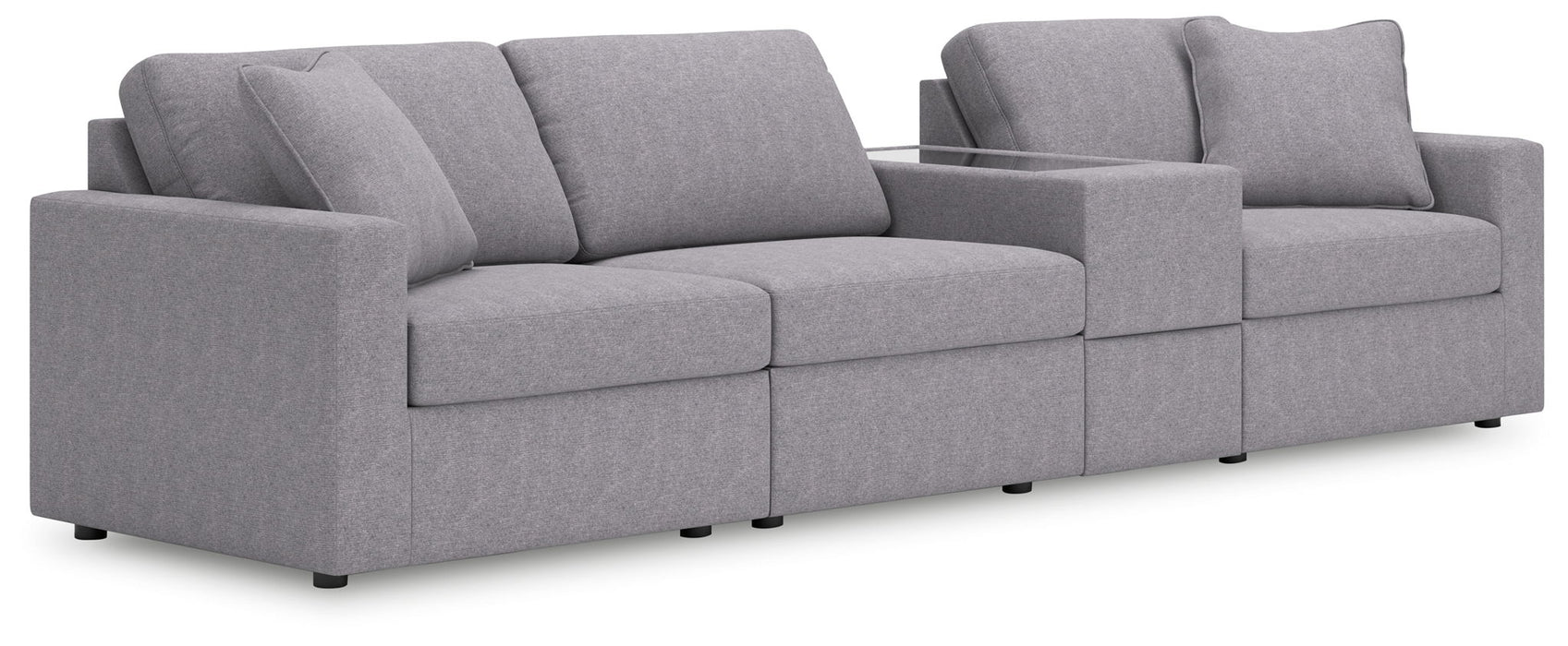 Modmax - Straight Sectional - Granite Signature Design by Ashley®