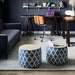 Edgeley - Handcrafted Round Pouf Simpli-Home