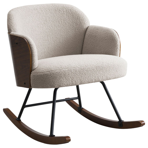 Valera - Upholstered Mid Back Rocking Chair Furniture Max