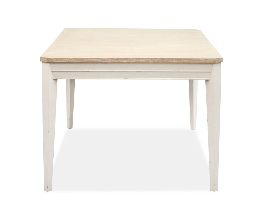 Echo Isles - Extendable Rectangular Dining Table - Sea Pearl And Driftwood Magnussen Furniture