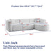 L - Shape Boneless Cloud Couch With 2 Throw Pillows For Living Room Home Essentials