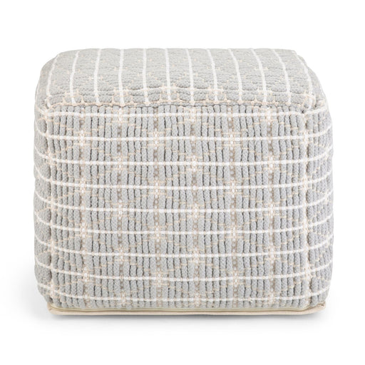 Noreen - Upholstered Square Pouf Simpli-Home