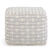 Noreen - Upholstered Square Pouf Simpli-Home