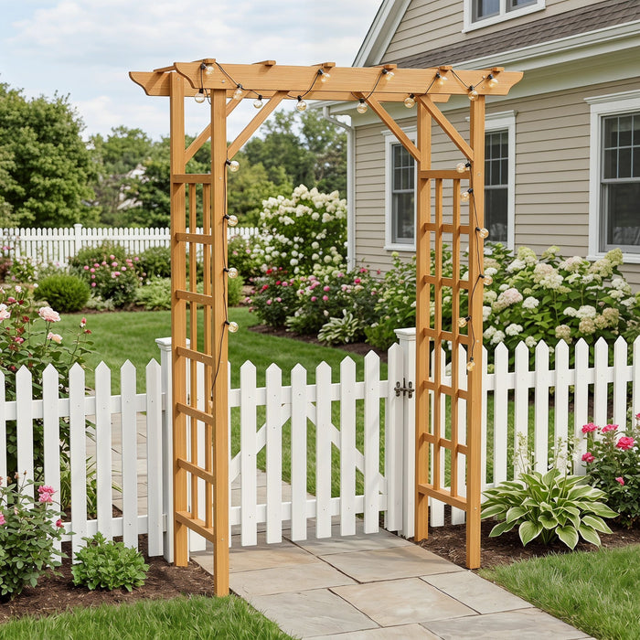 Wedding Arbor With Trellis Design Daily Nest